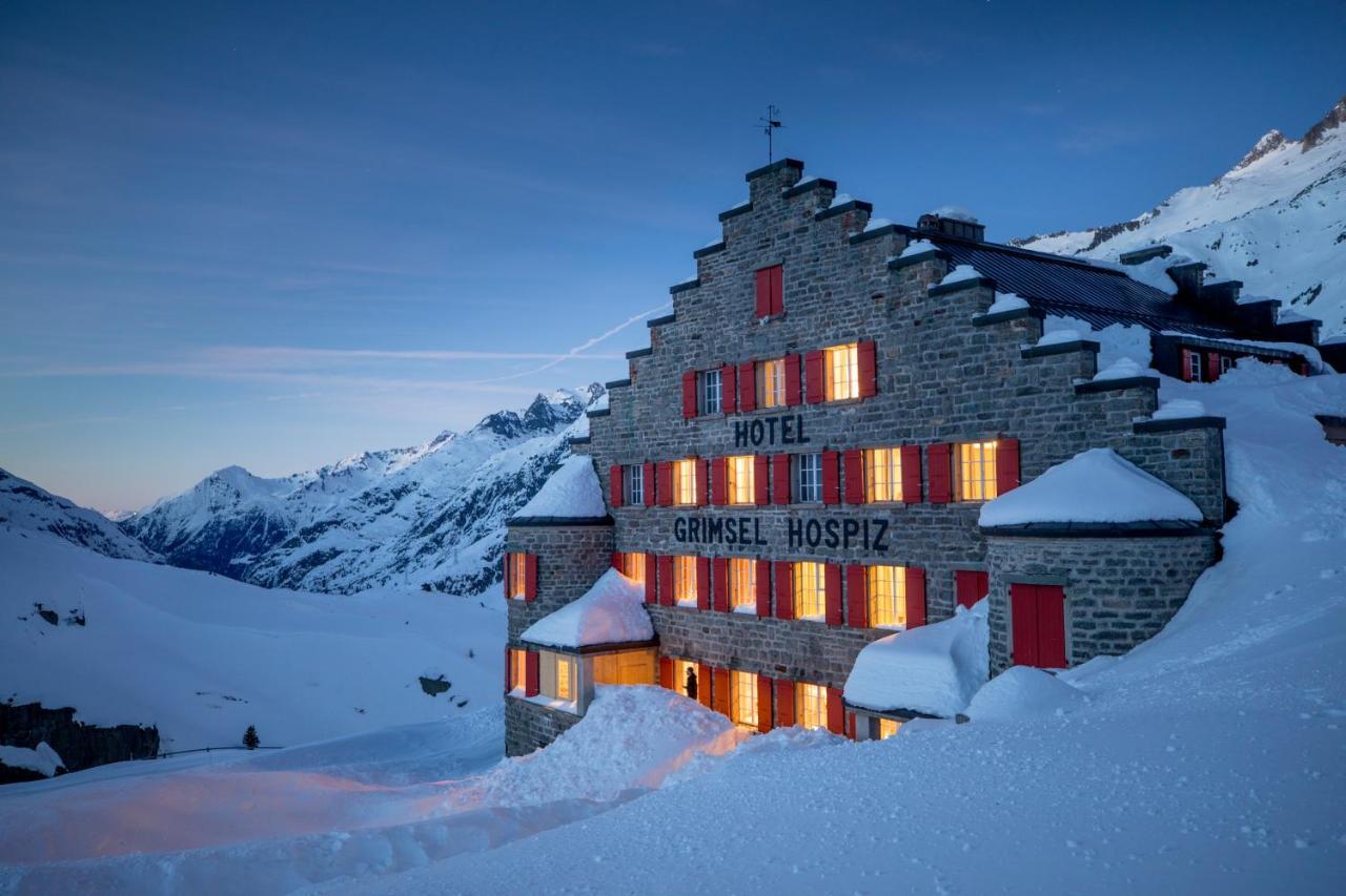 Historisches Alpinhotel Грімзел-Госпіц Екстер'єр фото