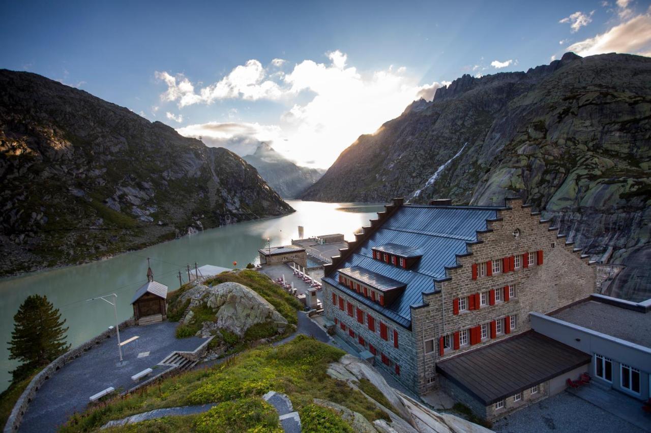 Historisches Alpinhotel Грімзел-Госпіц Екстер'єр фото