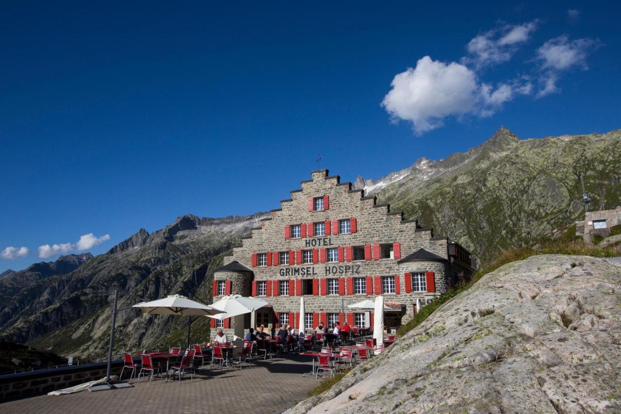 Historisches Alpinhotel Грімзел-Госпіц Екстер'єр фото